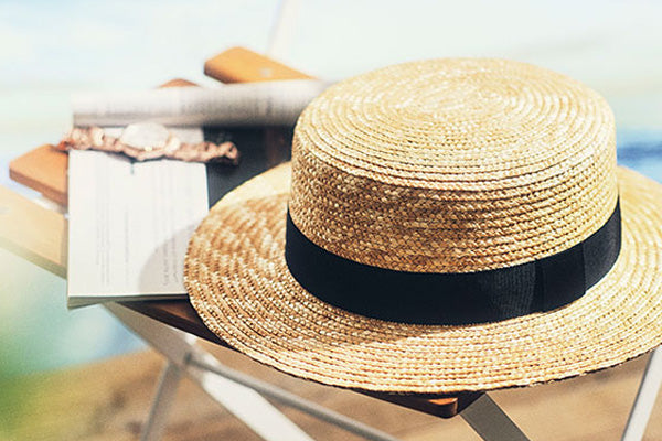 この夏の相棒に。田中帽子店の麦わら帽子
