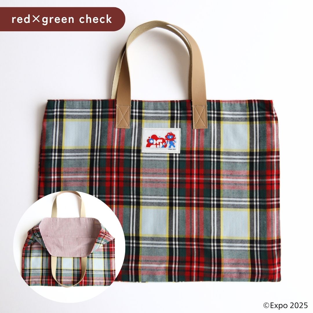 EXPO2025 播州織 biscuit tote bag