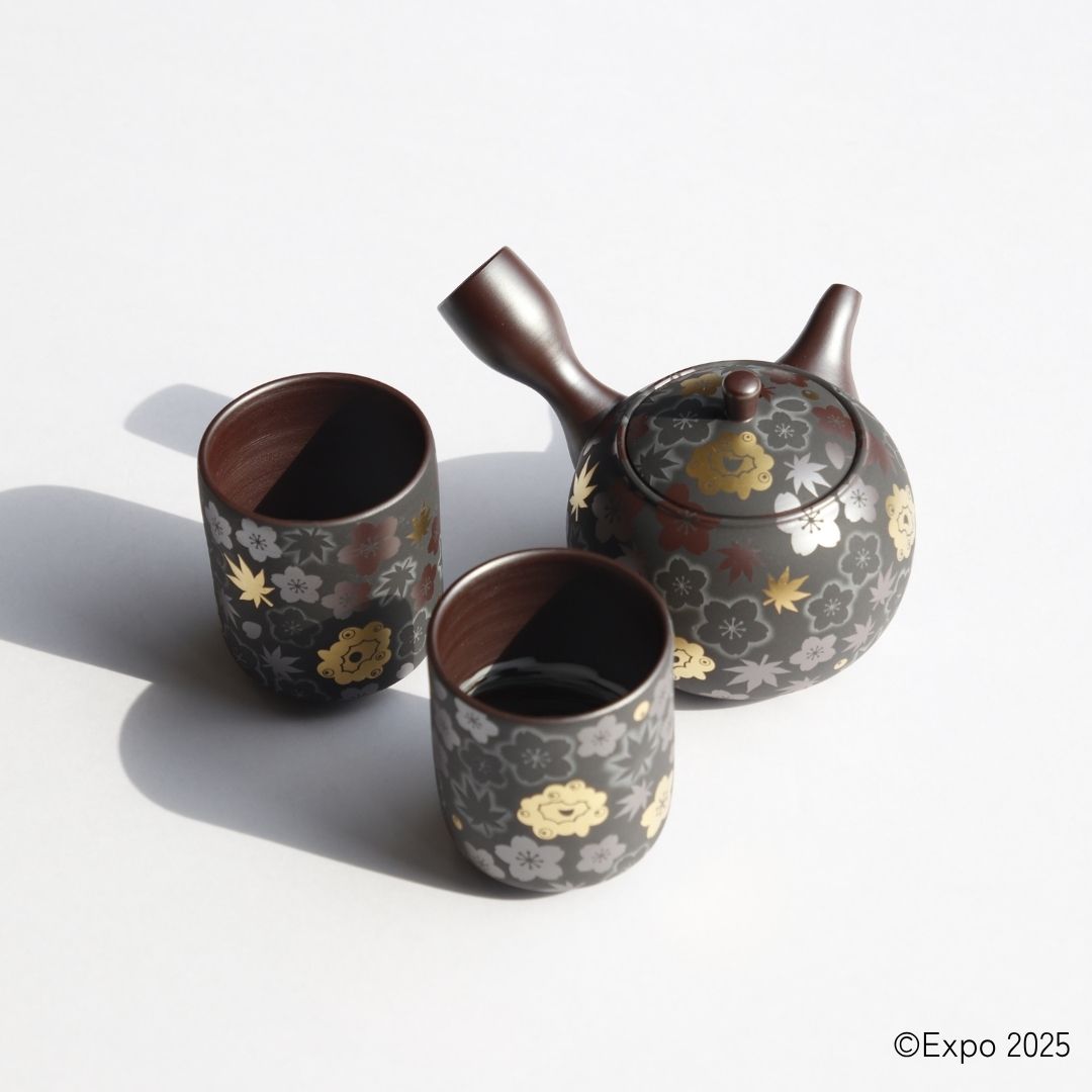 EXPO2025 萬古焼 金彩茶器