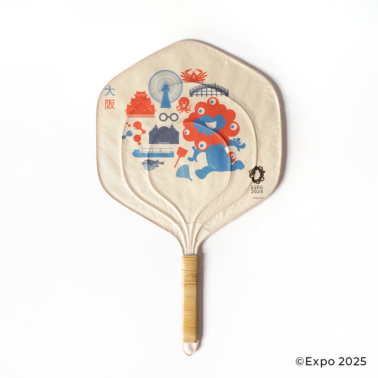 EXPO2025 籐うちわ(大阪)