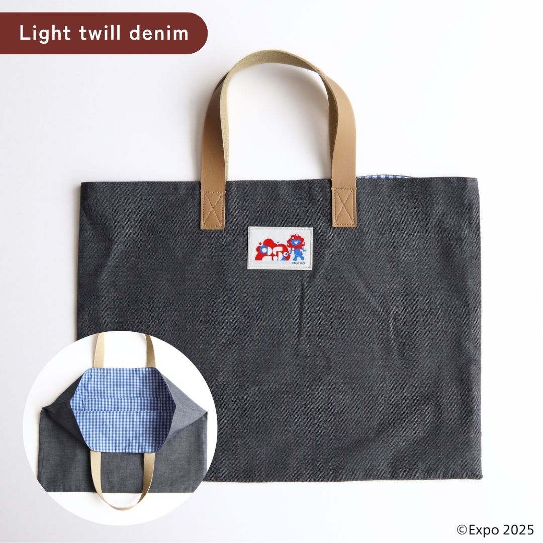 EXPO2025 播州織 biscuit tote bag