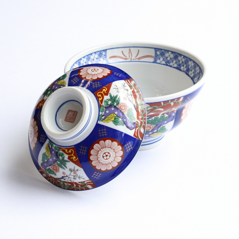 美濃焼 錦牡丹 5.0蓋丼 – 47 TREASURE 美濃焼 錦牡丹 5.0蓋丼 – 47 TREASURE