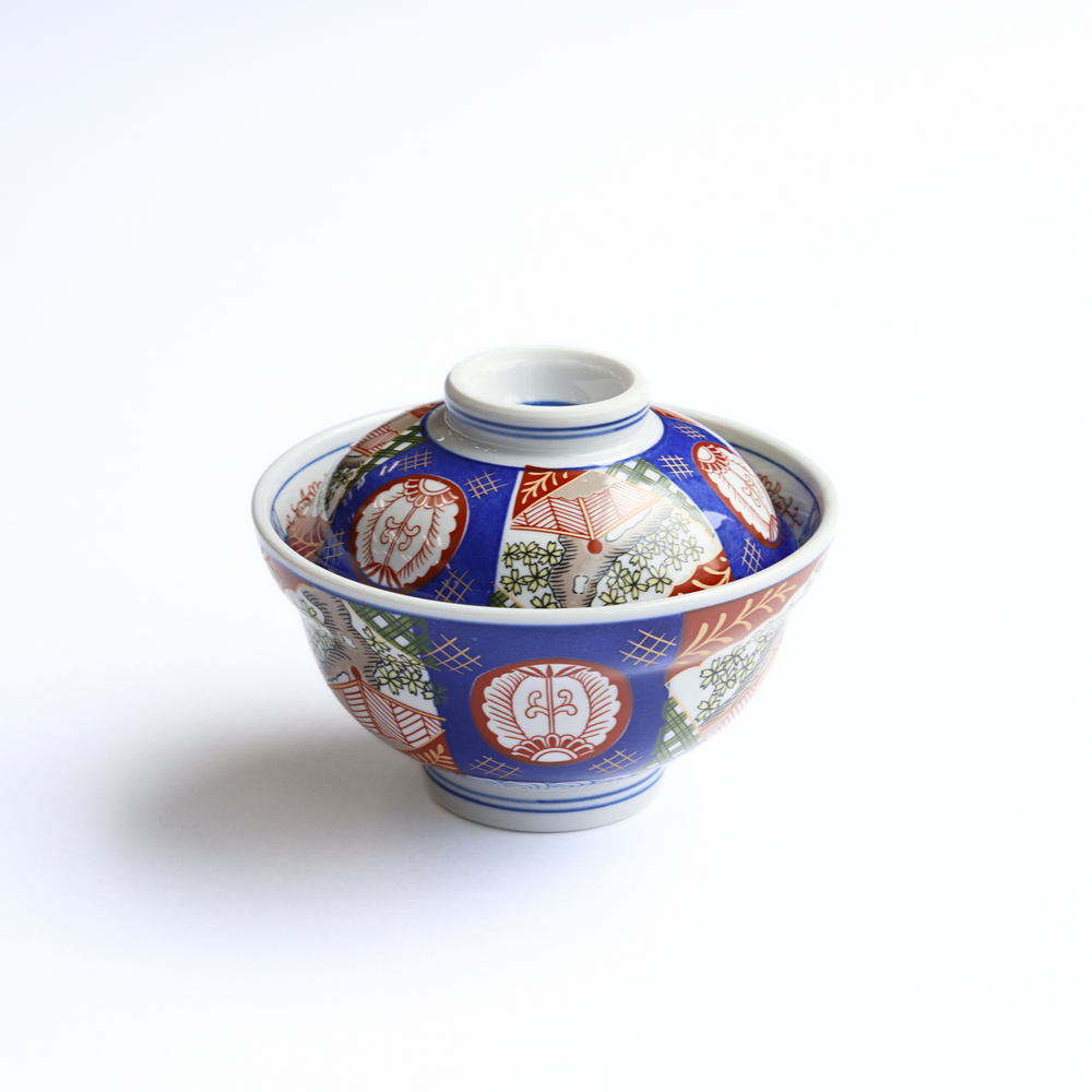 美濃焼 錦小桜 5.0蓋丼