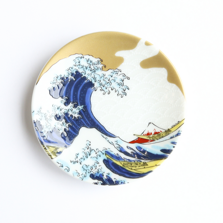 九谷焼豆皿 波 – 47 TREASURE 九谷焼豆皿 波 – 47 TREASURE