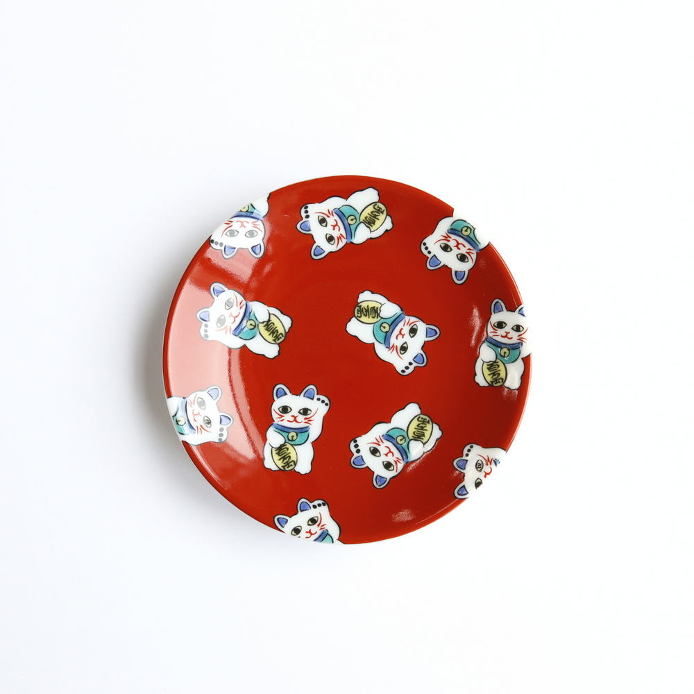豆皿 招き猫 – 47 TREASURE