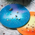山中塗 iroikoi 7.0 両面プレート 雪景色