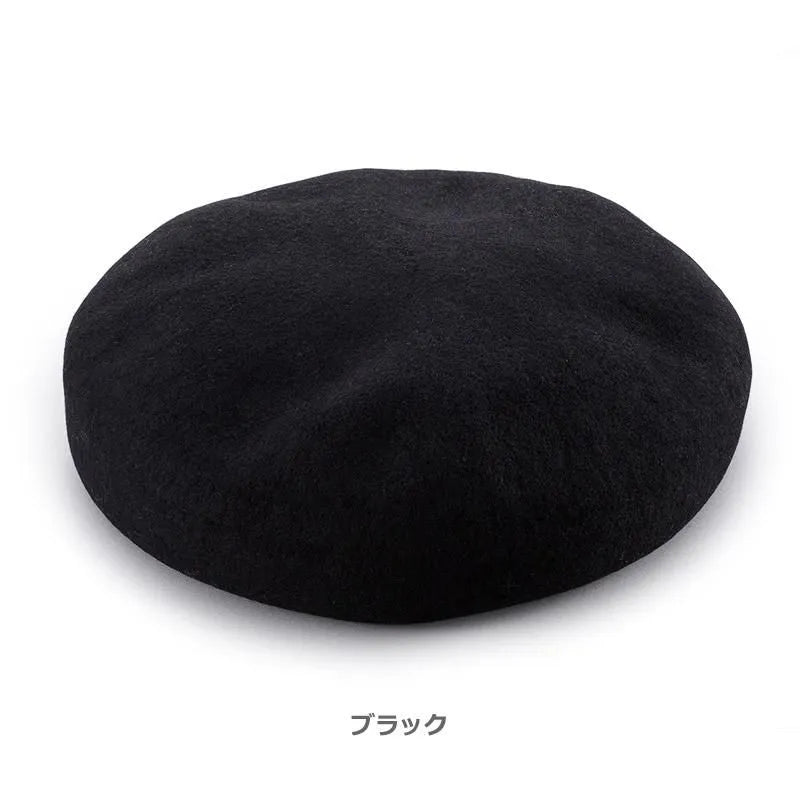 ANIS(アニス) ウール八角ビックベレー ブラック – 47 TREASURE