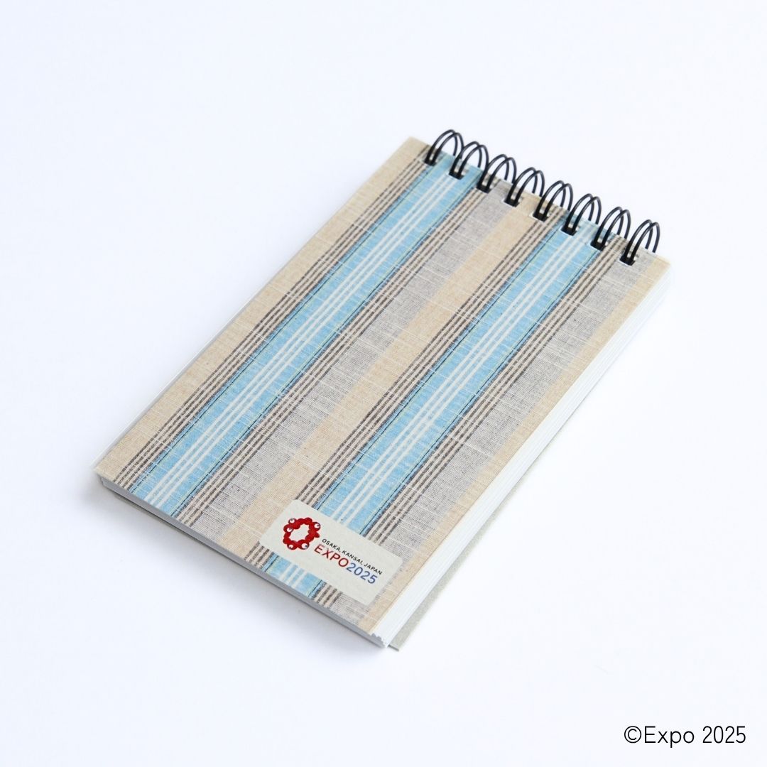 会津木綿 リングノート