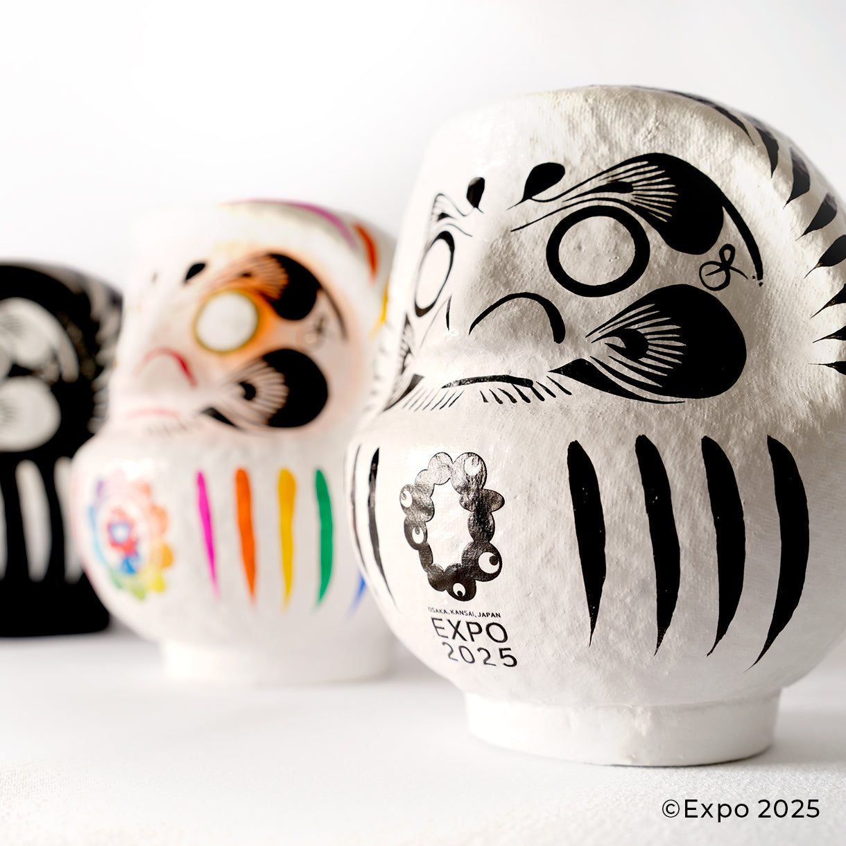 EXPO2025 高崎だるま 白