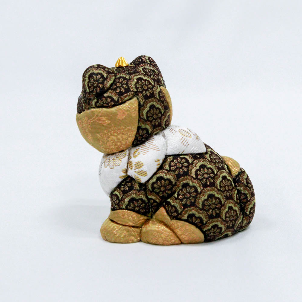 江戸木目込人形 Komainu charms(コマイヌ チャームズ)クロ