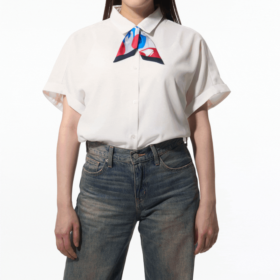 万博 剣先スカーフ 横浜スカーフ