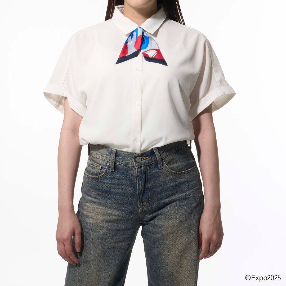 EXPO2025 横浜スカーフ 剣先スカーフ – 47 TREASURE EXPO2025 横浜スカーフ 剣先スカーフ – 47 TREASURE