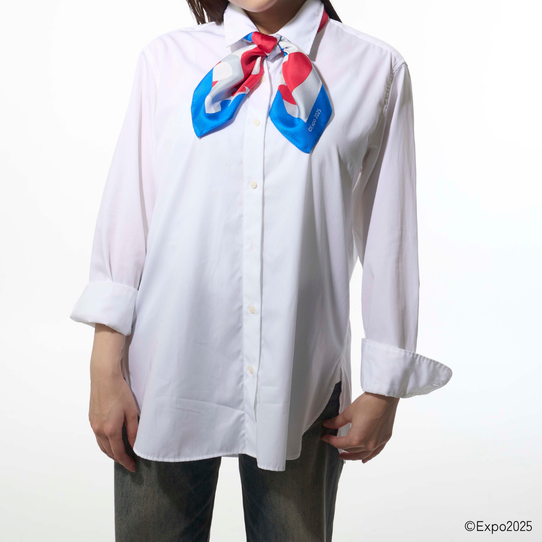 EXPO2025 横浜スカーフ スクエアスカーフ