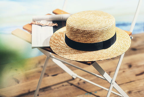 この夏の相棒に。田中帽子店の麦わら帽子