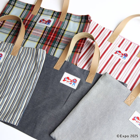 EXPO2025 播州織 biscuit tote bag｜300点限定