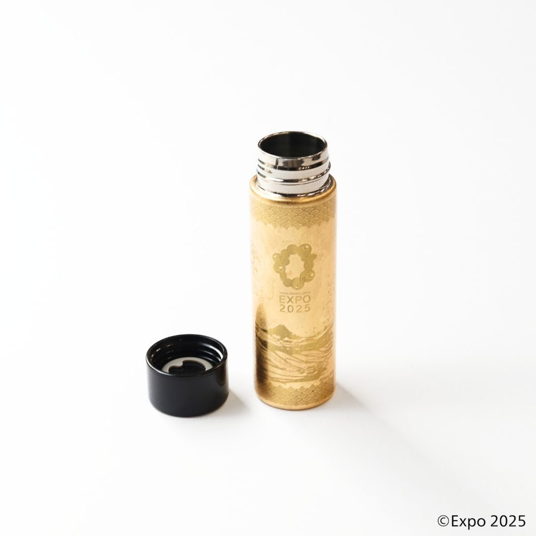 EXPO2025   山中塗 ステンレスボトル 金箔 140ml