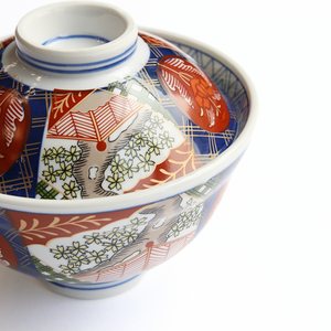 美濃焼 上錦小桜 5.0蓋丼 – 47 TREASURE 美濃焼 上錦小桜 5.0蓋丼 – 47 TREASURE