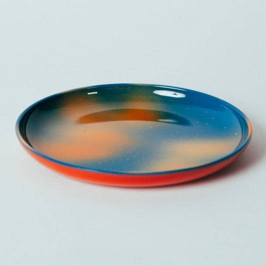 山中塗 iroikoi 5.0 丸皿 晩夏