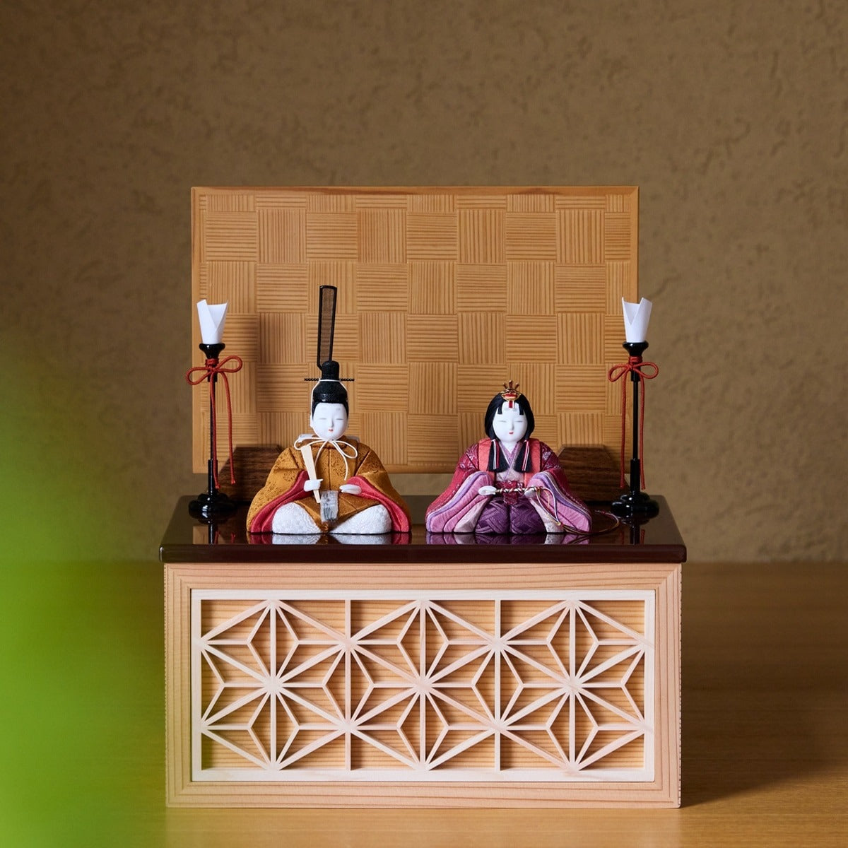 ひな人形 宝想雛 四角（小）【2月中旬出荷】