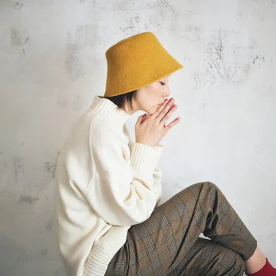 PINO(ピノ)　バケットハット　マスタード