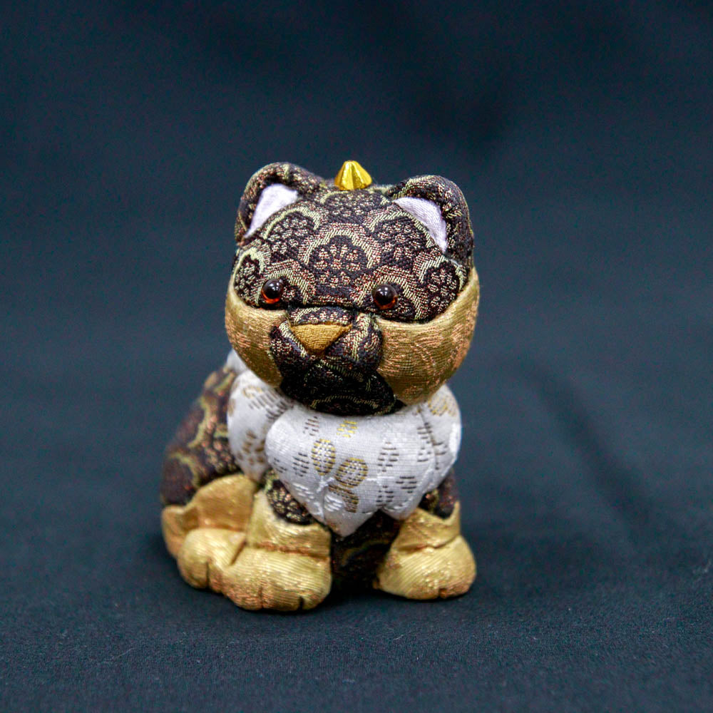 江戸木目込人形 Komainu charms（コマイヌ チャームズ）クロ