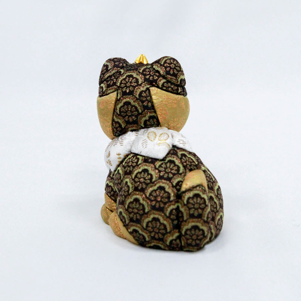 江戸木目込人形 Komainu charms（コマイヌ チャームズ）クロ