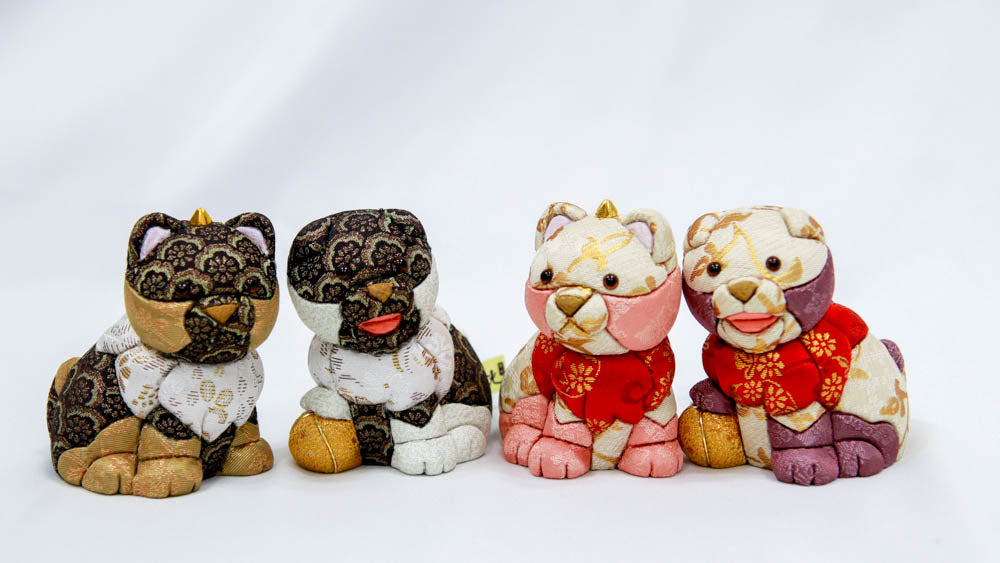 江戸木目込人形 Komainu charms（コマイヌ チャームズ）チャロ