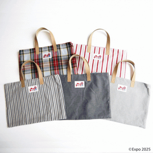 【新品未使用】万博 EXPO2025 播州織 biscuit tote bag EXPO2025 播州織 biscuit tote bag｜売り切れ・再入荷なし – 47