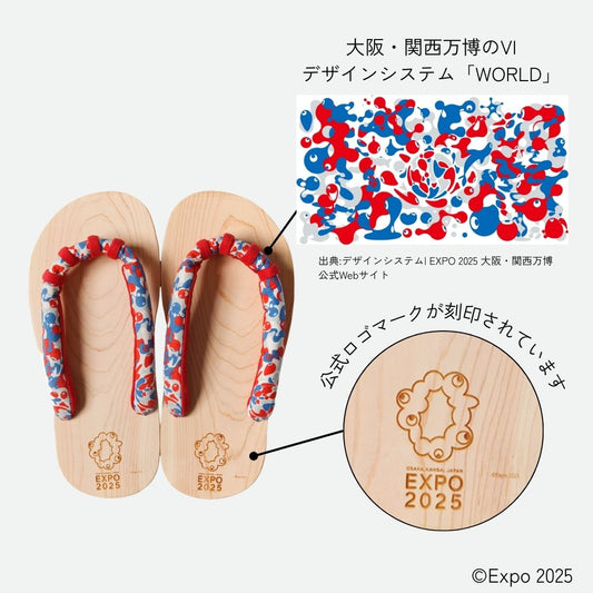 EXPO2025 五本指下駄 ※サイズをお選びください