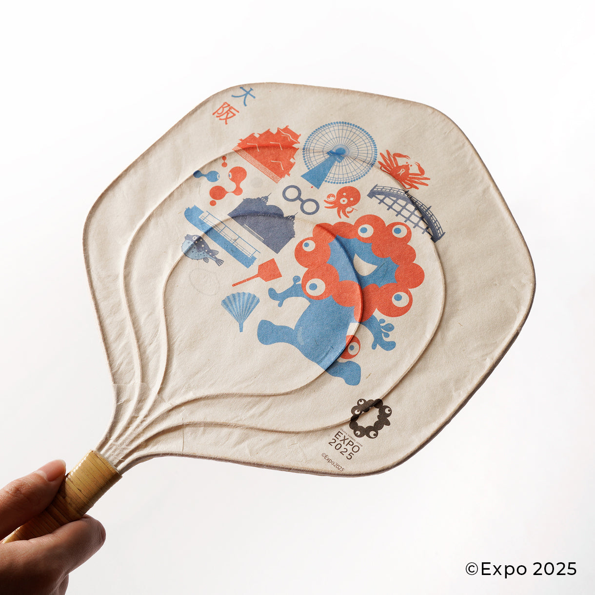 EXPO2025 籐うちわ（大阪）
