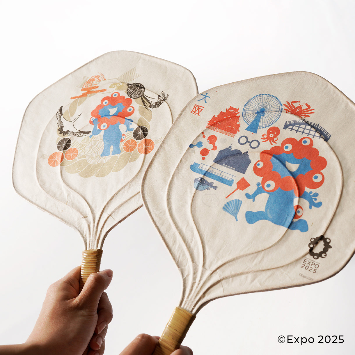 EXPO2025 籐うちわ（大阪） – 47 TREASURE