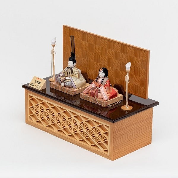 ひな人形 宝想雛 四角（中）【2月中旬出荷】 – 47 TREASURE