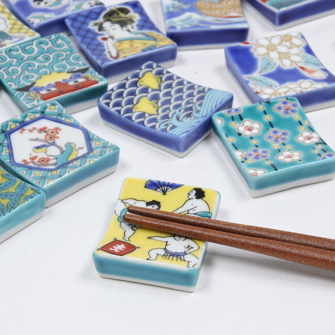 九谷焼 箸置き – 47 TREASURE